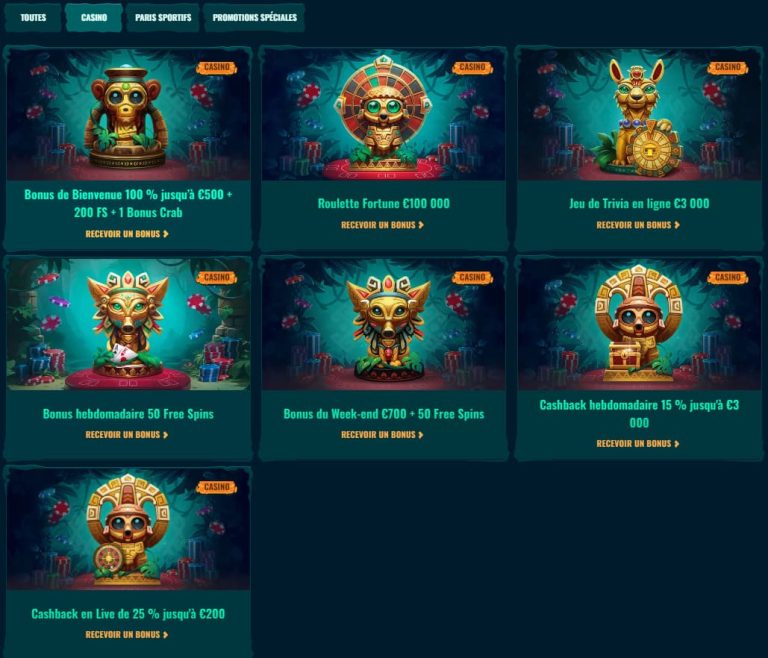 Spinanga Casino bonus